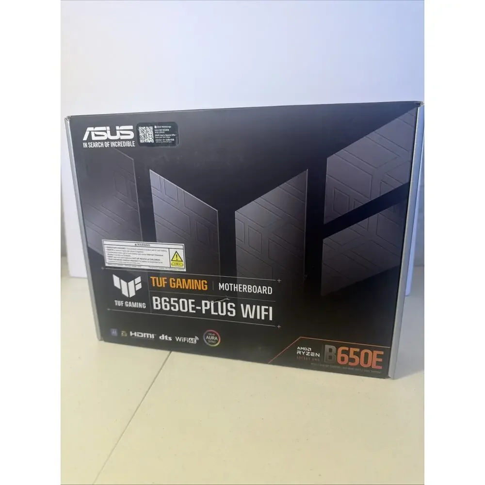 ASUS TUF Gaming B650E-PLUS WIFI ATX AM5 DDR5 PCIe 5.0 Motherboard NEW